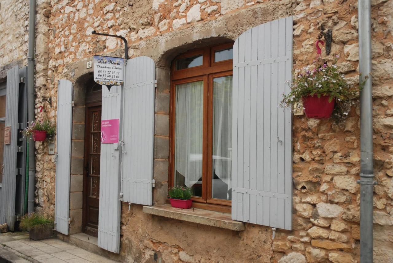 Bed and Breakfast Les Fleurs Monpazier Exterior foto